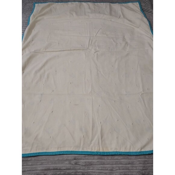 Vintage Handmade Care Bear Baby Or Toddler Girl Blanket Comforter 42x31 Inches. - Picture 8 of 10